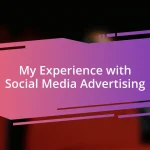 My Experience with Social Media Advertising